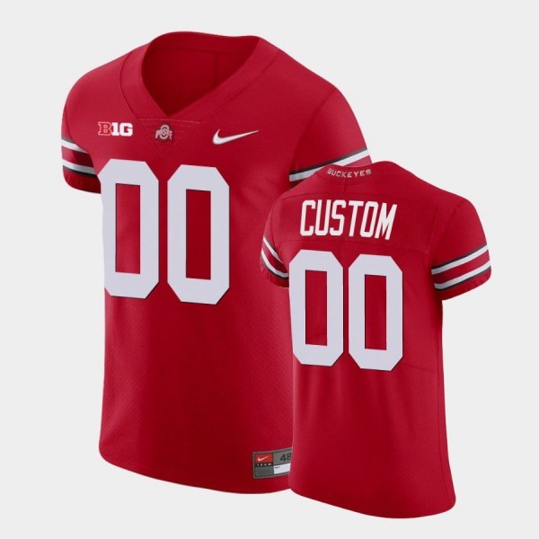 Ohio State Buckeyes Custom Men's #00 Red Limited College Football Jersey 2404DPEF5